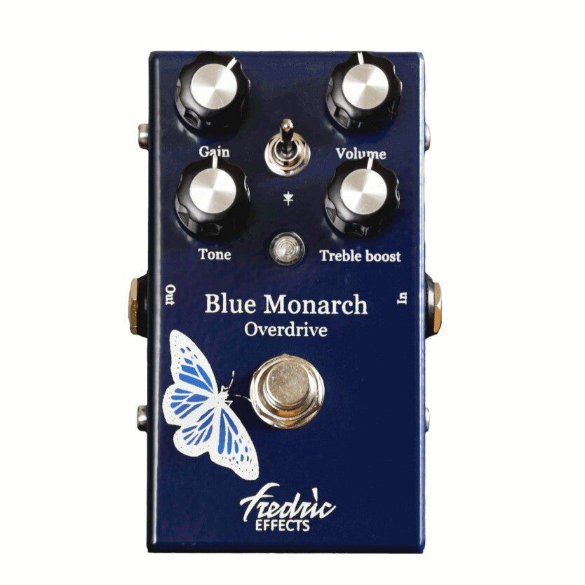 Blue Monarch Overdrive Pedal Para Guitarra