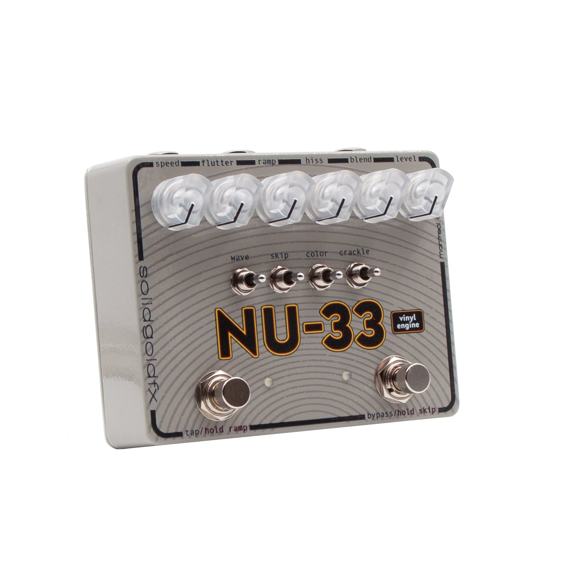 Nu-33 Vinyl Engine Pedal Para Guitarra