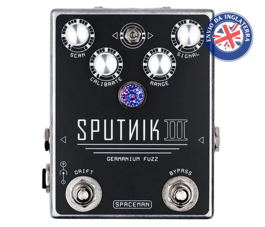 Spaceman Effects Sputnik Iii Germanium Fuzz Pedal Para Guitarra