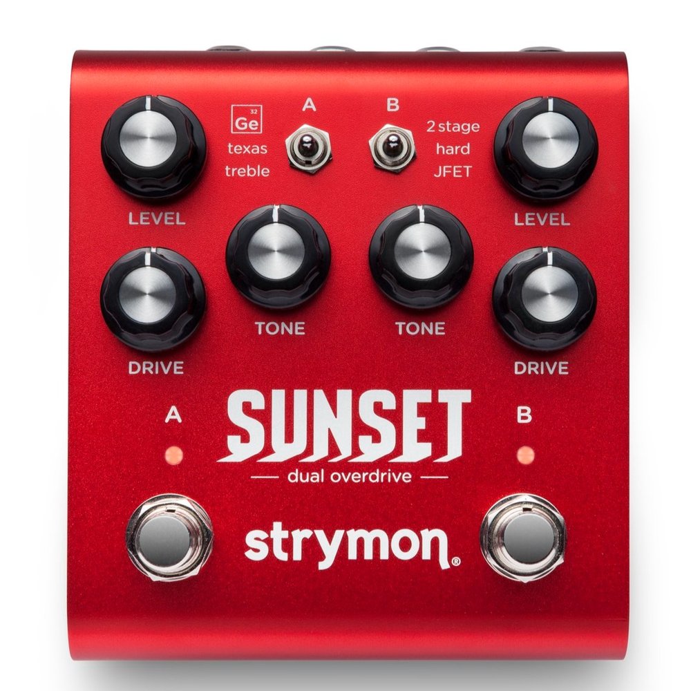 Sunset Dual Overdrive Pedal Para Guitarra