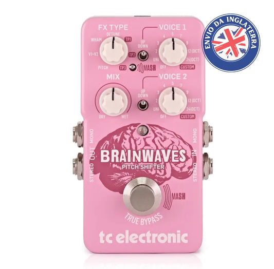 Tc Electronic Brainwaves Pitch Shifter Pedal Para Guitarra