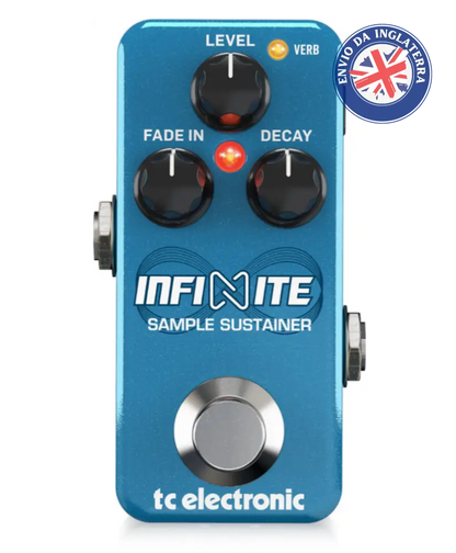 Tc Electronic Infinite Mini Sample Sustainer Pedal Para Guitarra
