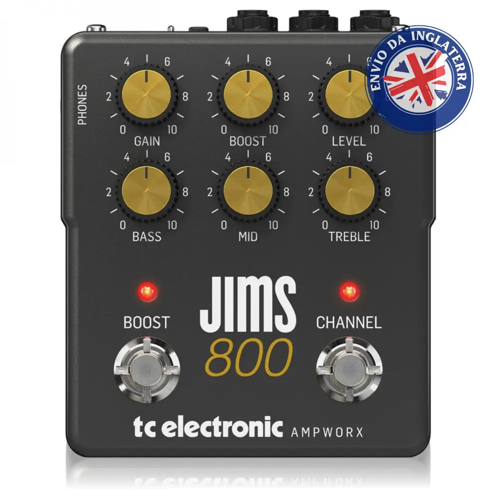 Tc Electronic Jims 800 Pre-Amp Pedal Para Guitarra