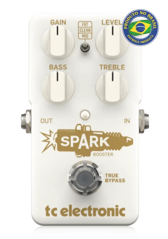 Tc Electronic Spark Booster Effects Pedal Para Guitarra E Contrabaixo