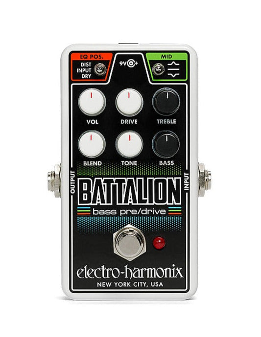 Electro Harmonix Nano Battalion Bass Preamp Pedal Para Contrabaixo